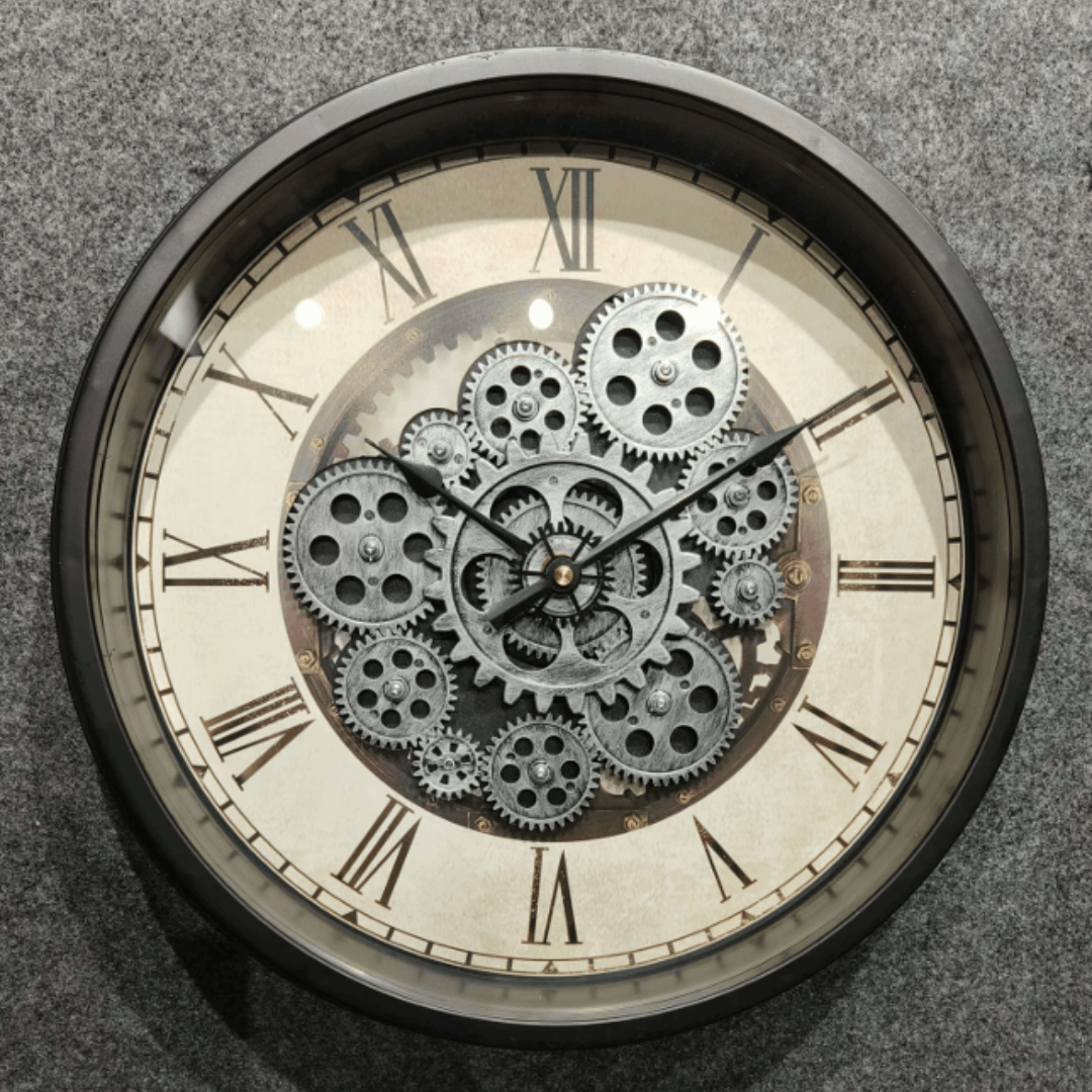 Royal Metal Gear Mechanical Clock Style 42